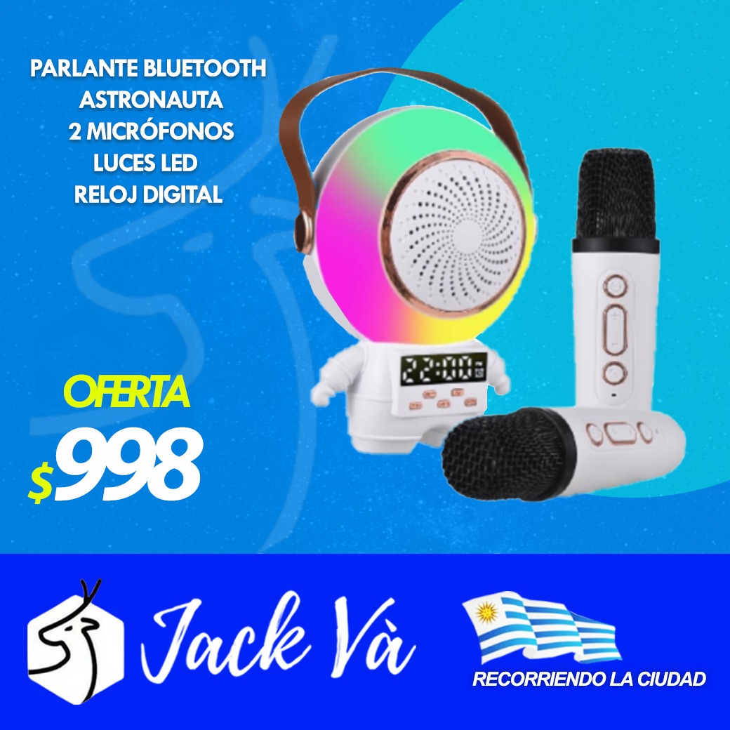 PARLANTE BLUETOOTH ASTRONAUTA - Técnologia - Técnologia